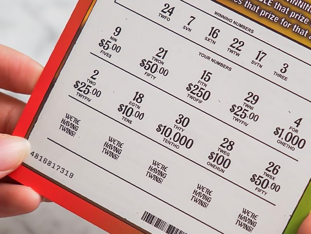 Twin Pregnancy Announcement Card - We'Re Having Twins - Six Twin Baby Reveal Scratcher off Tickets Included - Pregnancy Announcement for Husband - Baby Shower Decorations - Fun Surprise Cards image number 5