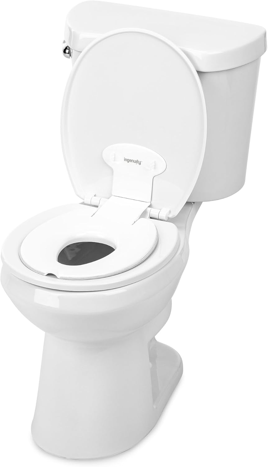 Ingenuity Flip & Sit Potty - Semi Permanent Easy Fit Potty Seat for Ages 18 Months + image number 6