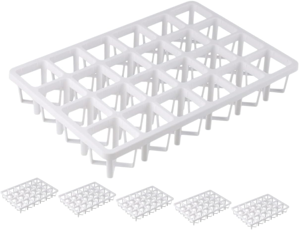 6Pcs Square Nursery Pot Rack Storage Stands for Seedlings and Sturdy Practical Planter Pot Holder High Bearing Capacity for Gardening Supplies image number 1