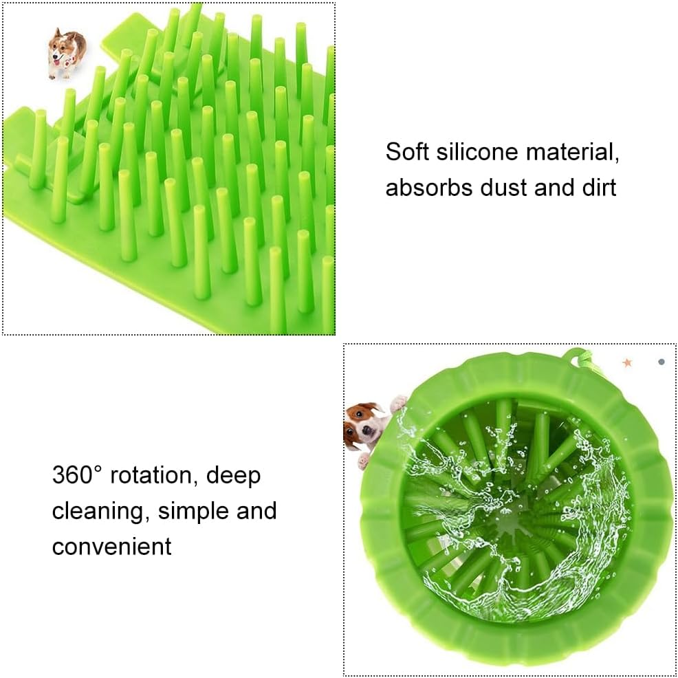 Dog Paw Cleaner, Dog Paw Cleaner, Cleaning Tools for Dog Paws, Pet Foot Cleaning Brush, Used for Cleaning Pet Paws and Cleans Dog Paws Easily