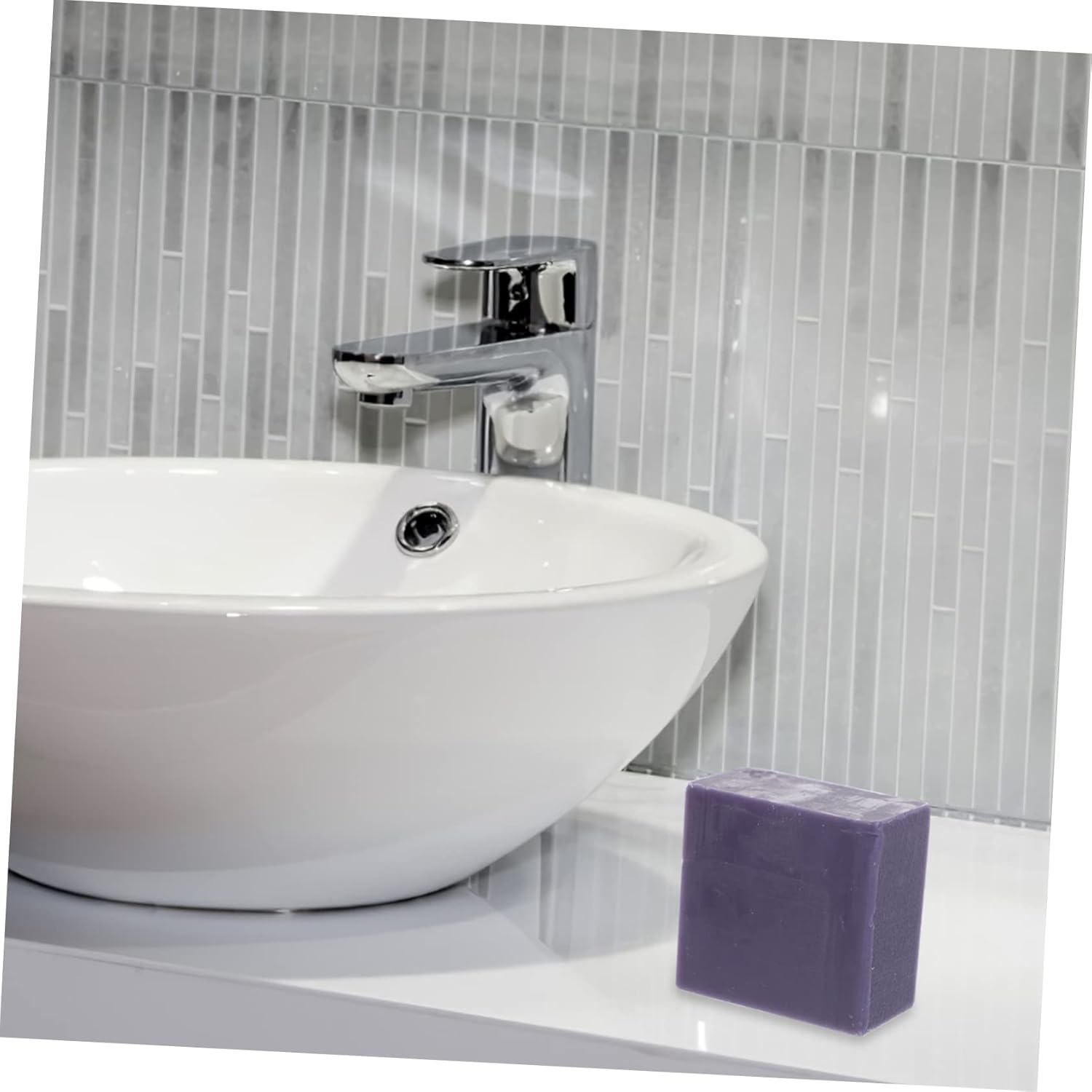 LALADEFIEE 2Pcs Natural Handmade Bath Soap Bars for Women Essential Oil Cleanser Individually Wrapped Body Soap image number 2