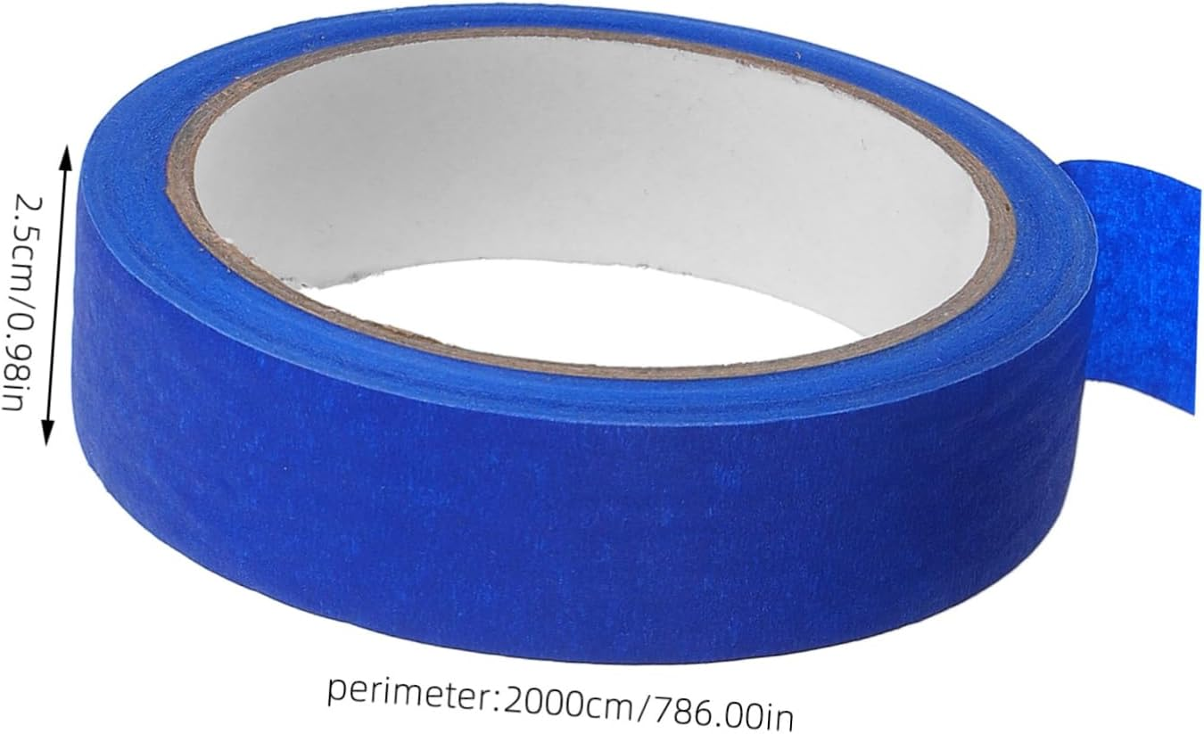 WOONEKY 6 Rolls Painter Tape Masking Tape for Wall Painting DIY Artist Craft Arts Decoration Drafting Yards image number 1