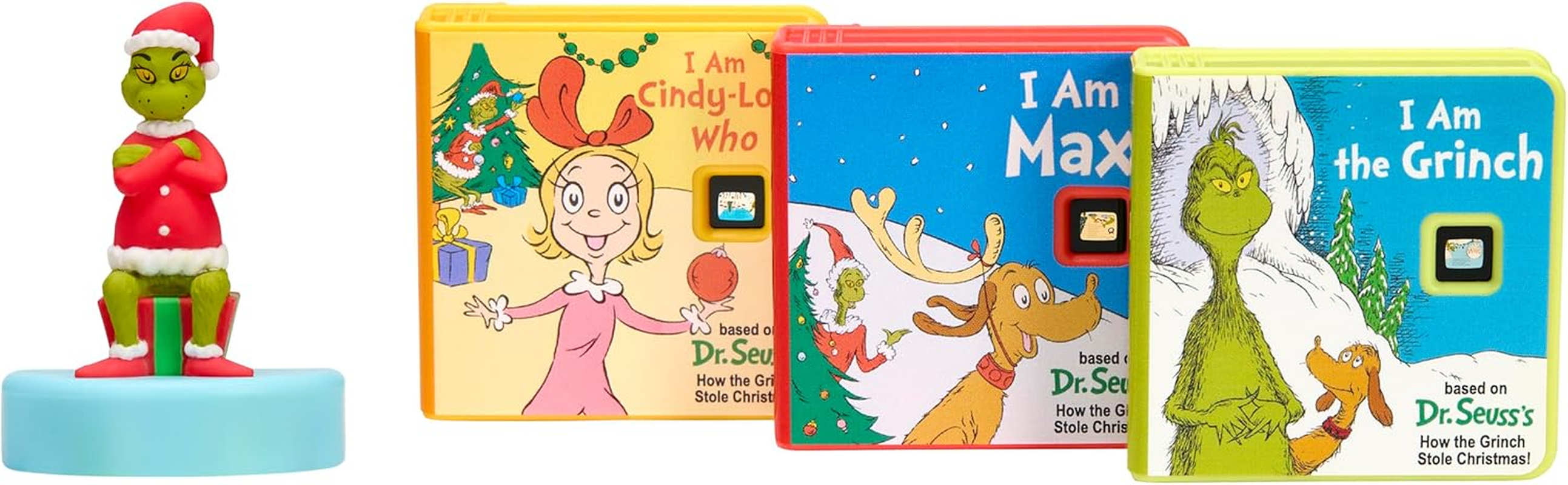 Little Tikes Story Dream Machine Dr. Seuss Grinch Collection, Storytime, Books, Audio Play Character, Gift and Toy for Toddlers and Kids Girls Boys Ages 3+ Years image number 6