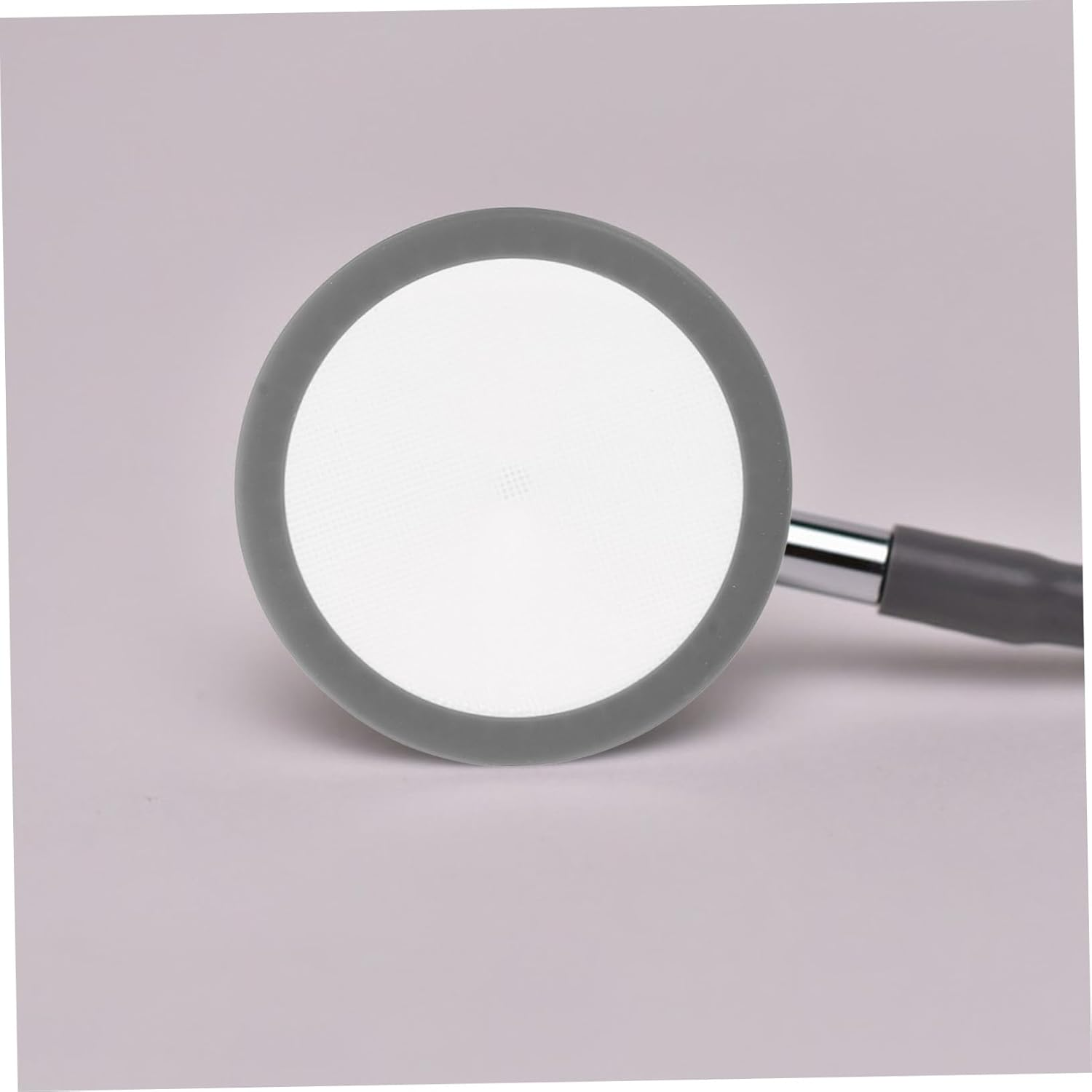 Abaodam 2Pcs Stethoscope Diaphragm Replacement Pediatric and Adult Spare Parts Grey Frequency Technology for Accurate Cardiac Respiratory Sound Detection Easy to Replace Medical Equipment image number 5