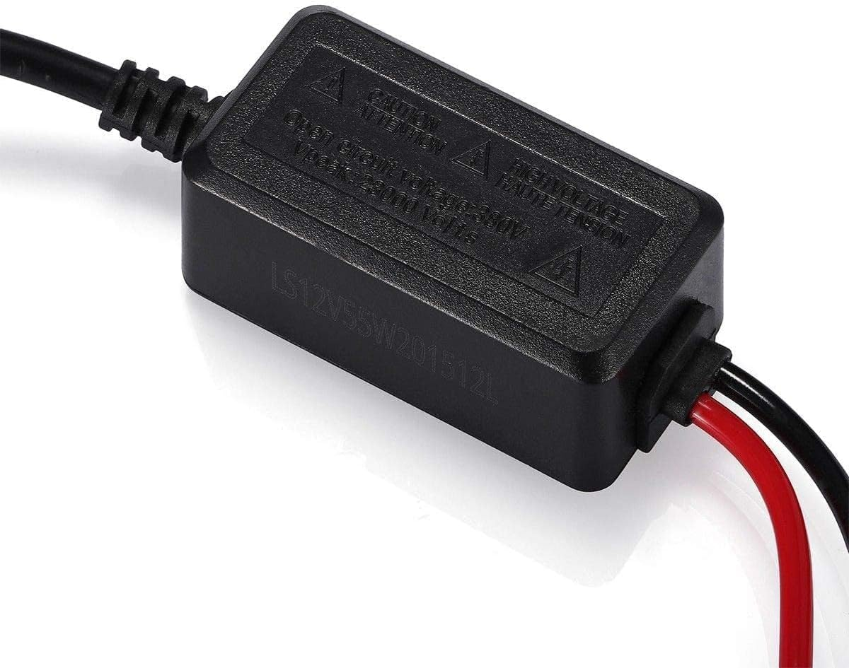 Xenon HID Ballast 35W DC 12V Universal Replacement for H1 H3 H4 H7 H11 H13 9005 9006 9007 5202 880, Pack of 2 image number 6