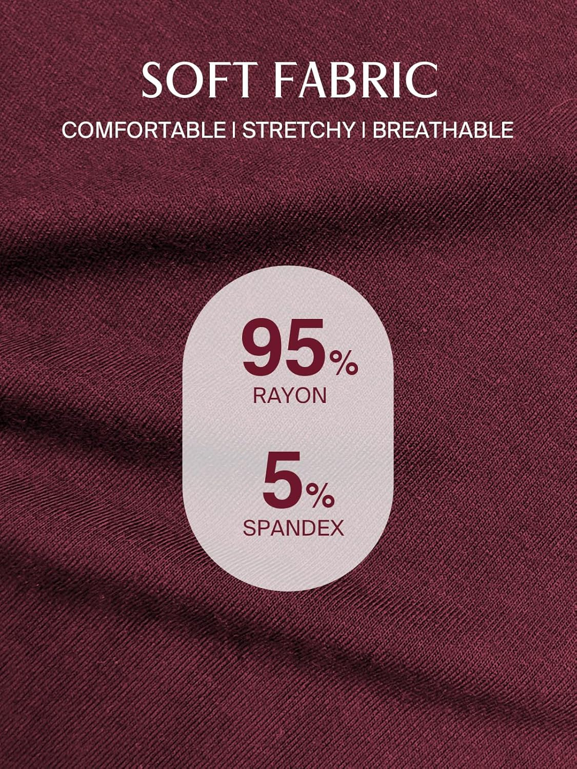 Ecavus Womens Maternity Shirts 3-Pack Short Sleeve Tops Empire Waist Pleated Front Maternity Clothes for Work and Casual image number 5