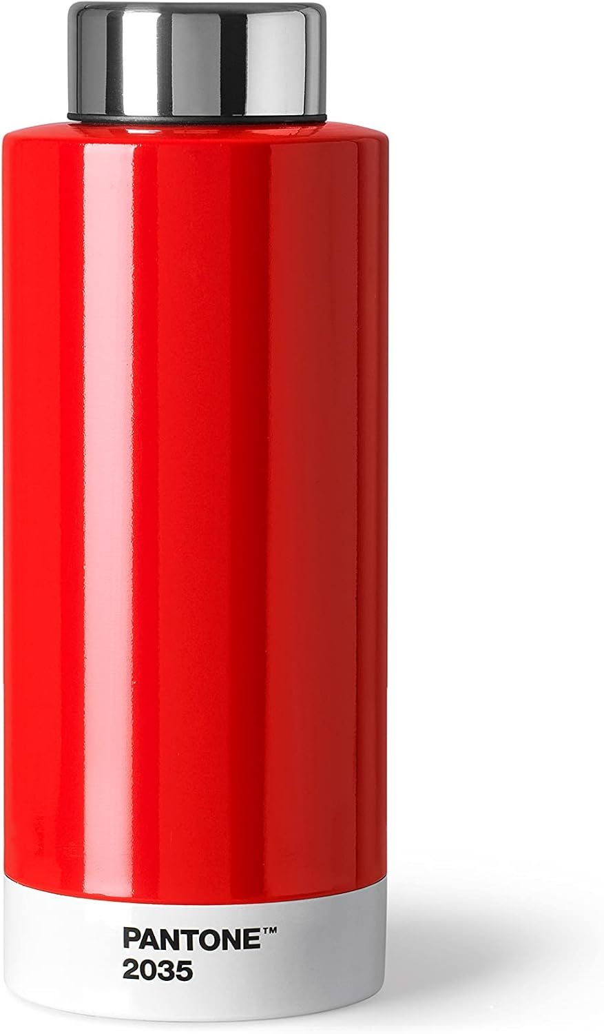 Pantone Red 2035 Double Walled Stainless Steel Water Bottle with Thermal Function Leak Proof 500Ml