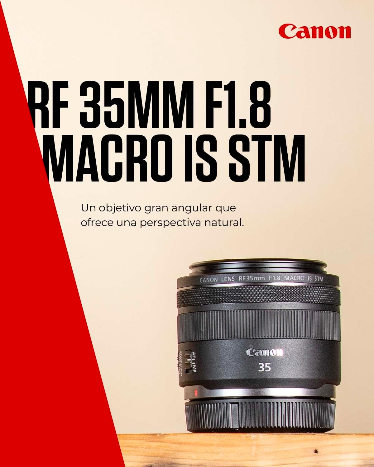Canon RF 35Mm F1.8 Is Macro Lens - AU Version image number 3