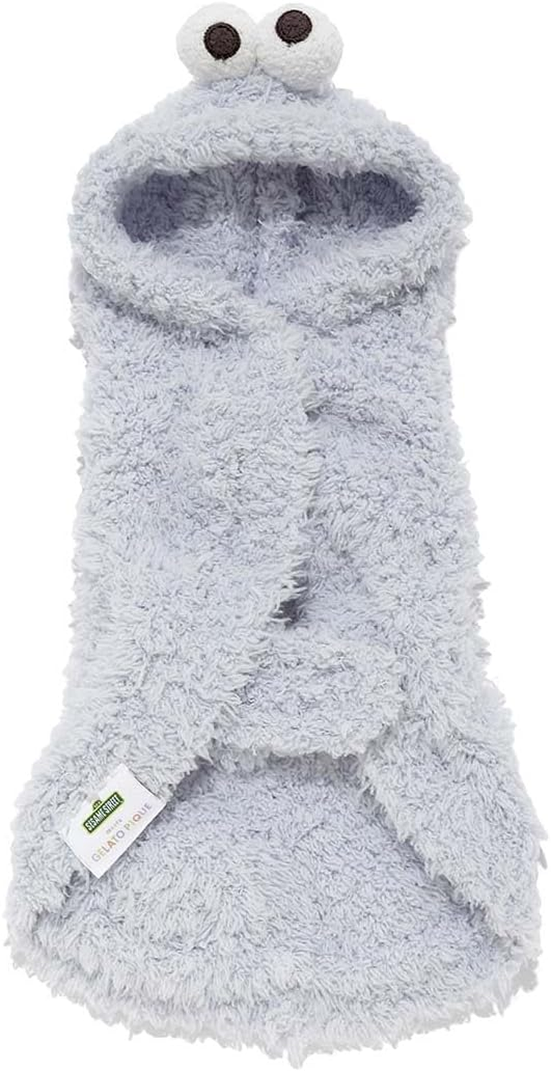 [Gelato Pique Cat & Dog] Cat&Dog [Sesame Street] Gelato Cookie Monster Cape PAGG245577 BLU S, Blue, S image number 2