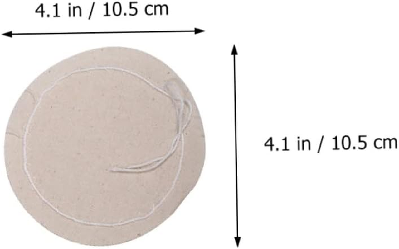 SHOWERORO 20Pcs Espresso Filter Cloth Replacement Cotton Filter Papers for Coffee Pot and Cup image number 1