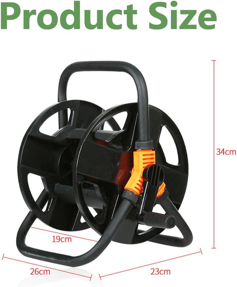 Water Pipe Storage Rack,Garden Hose Reel Cart,Hose Winding Storage Reel,Arm Hose Reel,For Garden Car Washing Watering for outside Garden Yard Lawn for Car Washing, Watering, Gardening image number 2