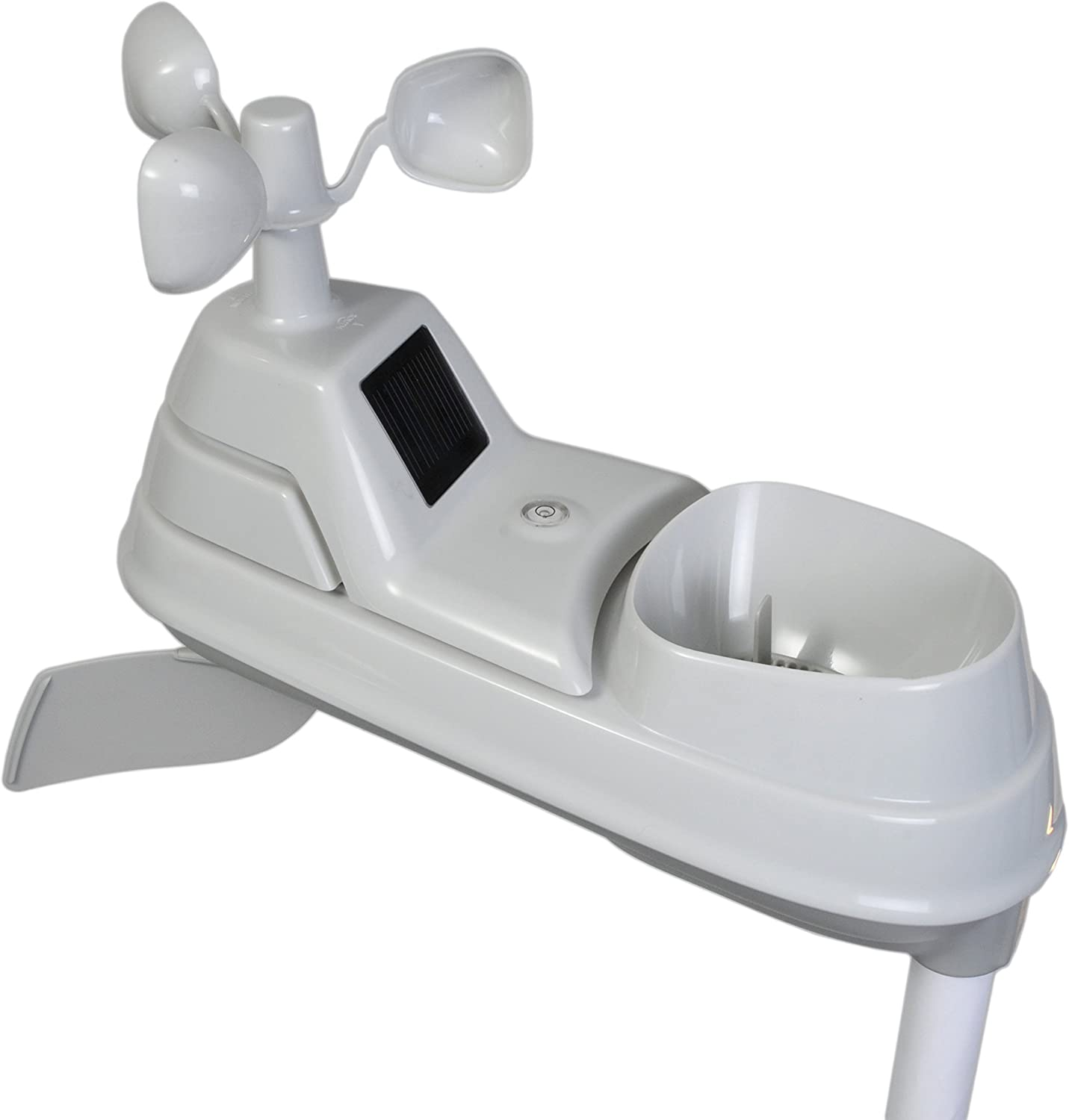 Acurite 06004RM 5-In-1 Weather Sensor with Rain Gauge, Wind Speed, Wind Direction, Temperature and Humidity image number 1