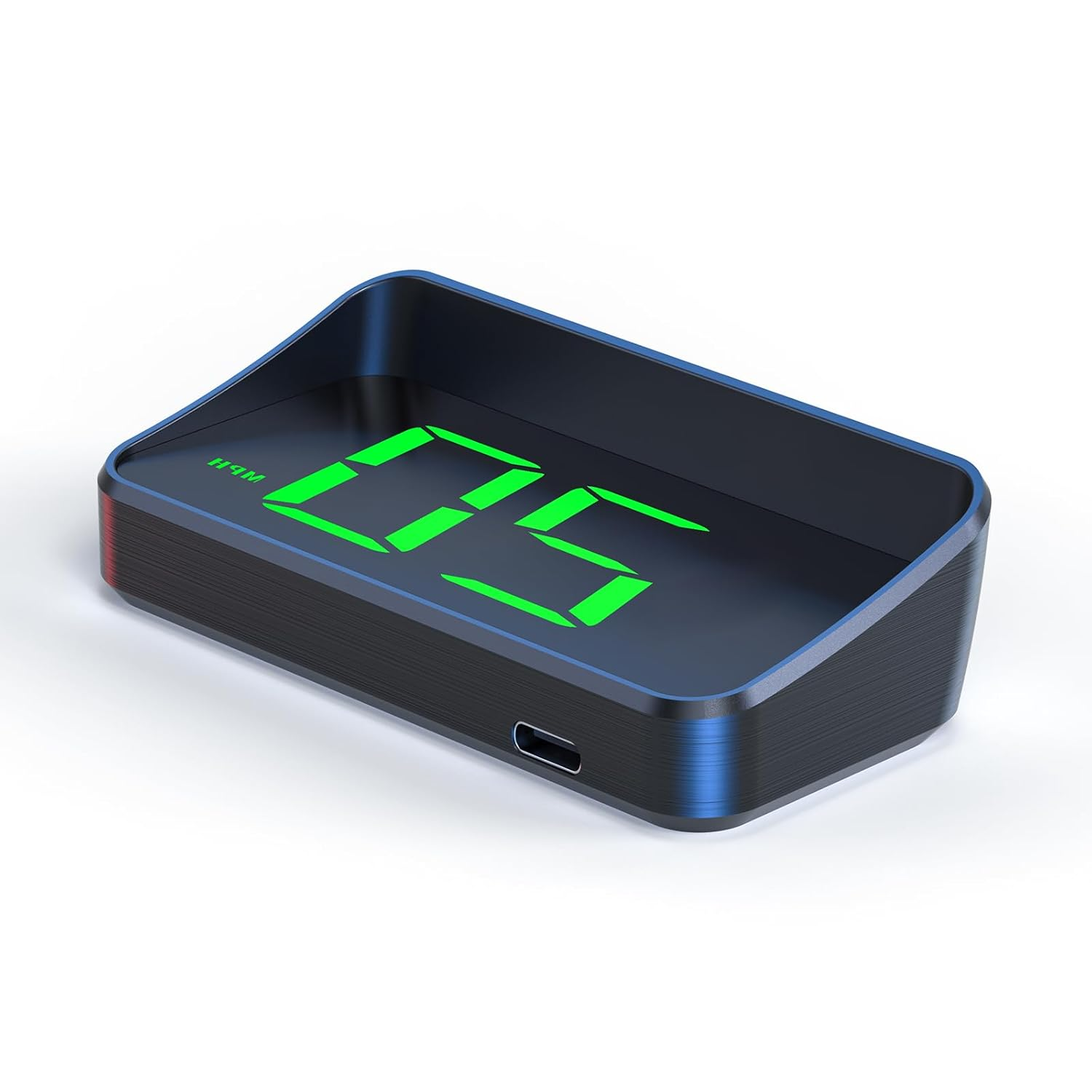 AZIJYV Head up Display for Cars,Car HUD M2 Green,Gps Speedometer Equipped with Speed, Automatic Sensitivity Adjustment,Kilometer Speed Unit Display,Plug and Play Suitable for All Cars image number 2