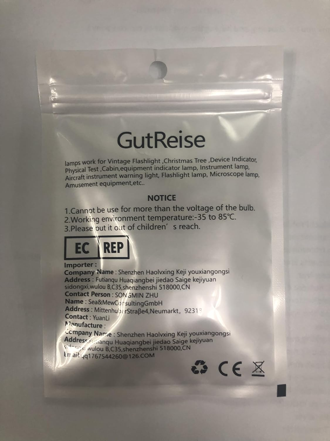 Gutreise 5 V USB to E14 Socket, 2 X E14 LED Bulbs, 5 V-6 V Lamps for Table Lamp, Ceiling, Christmas Star, Home Decoration image number 2