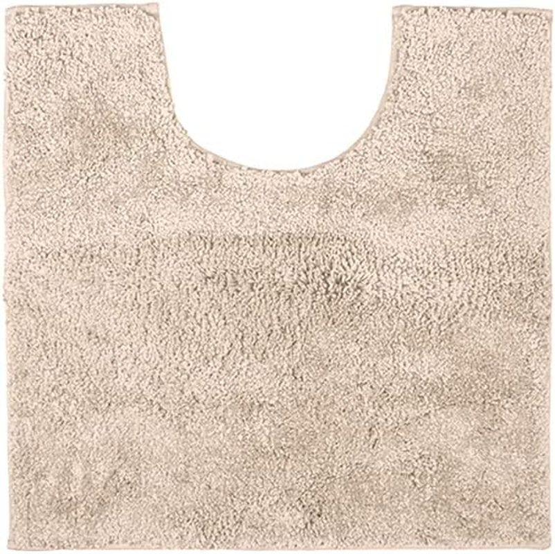 Bambury Microplush Contour Bath Mat, Buff, 50X50 Cm image number 1