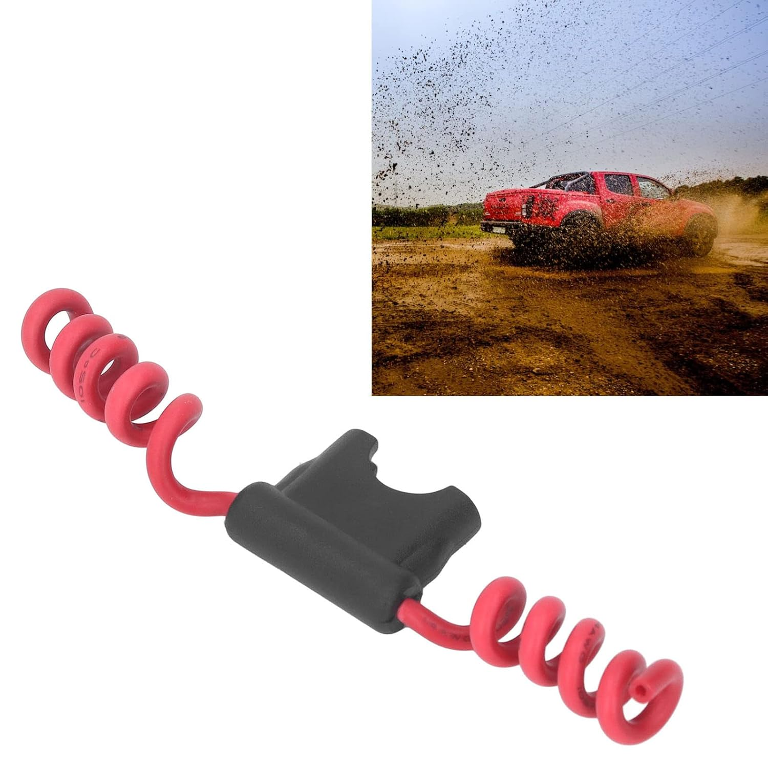 Zerodis Automotive, 10Pcs Inline Holder with Standard Wiring, Oxygen Copper, Insert Directly, Maximum 32V 30A, Prevent Water, Dust and Moisture, Easy Connection for Electrical (16AWG Harness 15A image number 2