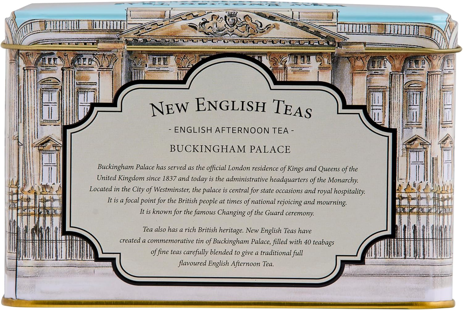 New English Teas Buckingham Palace Tin, 80G image number 2