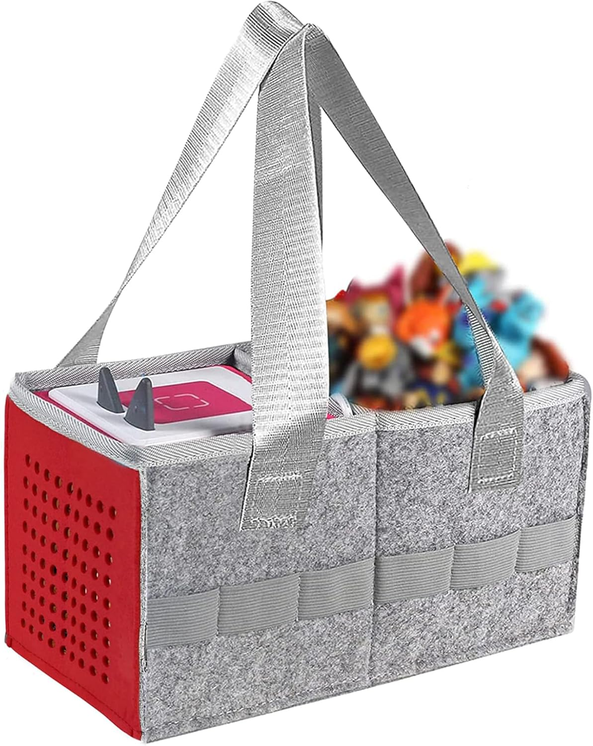 Carry Bag for Toniebox Audio Player Starter Set,Felt Organizer Case for Tonie Starter Set Storage Bag
