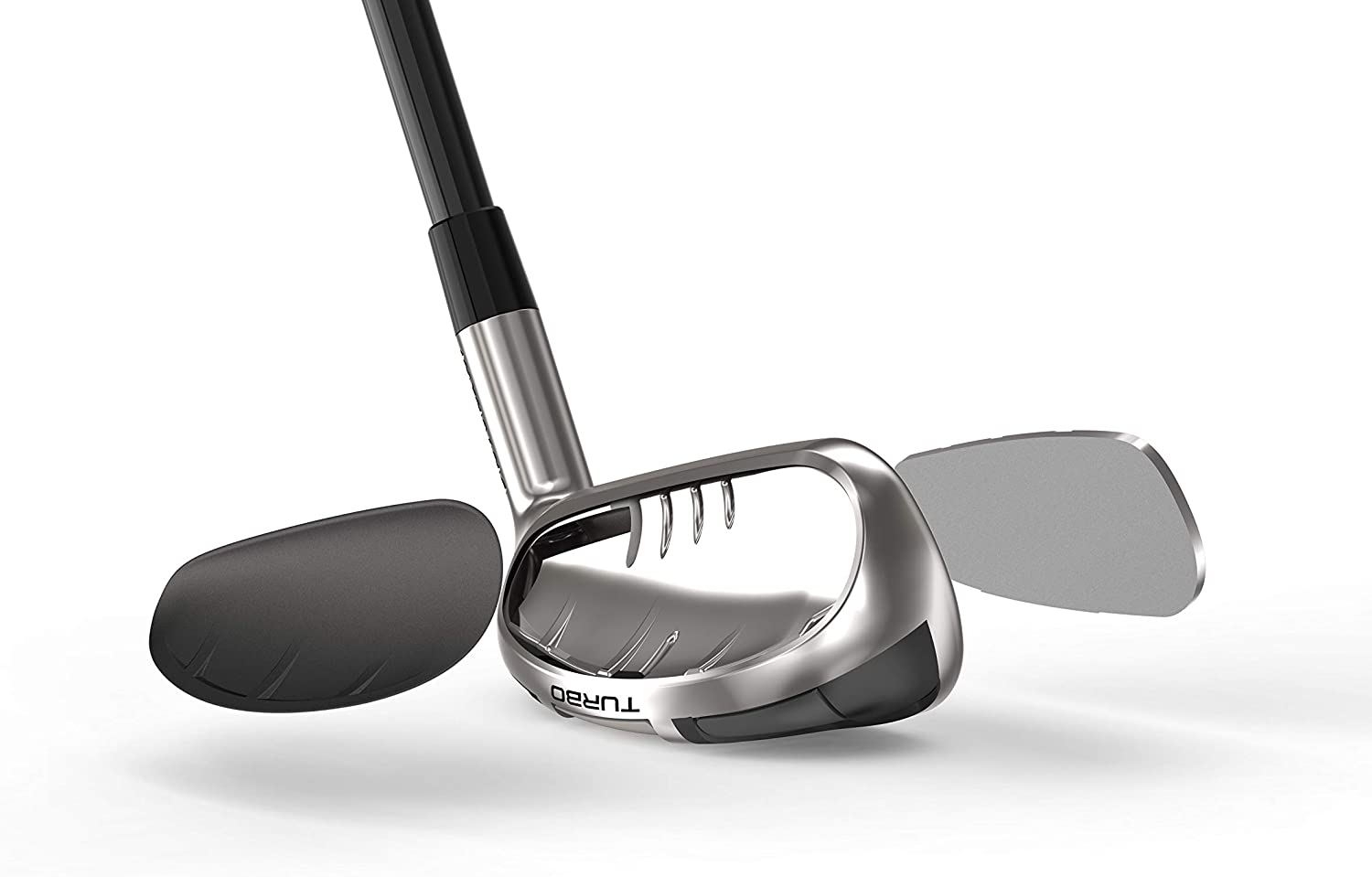 Cleveland Golf Launcher Turbo HB Iron Set 4-P GR R LH, Silver/Black image number 4