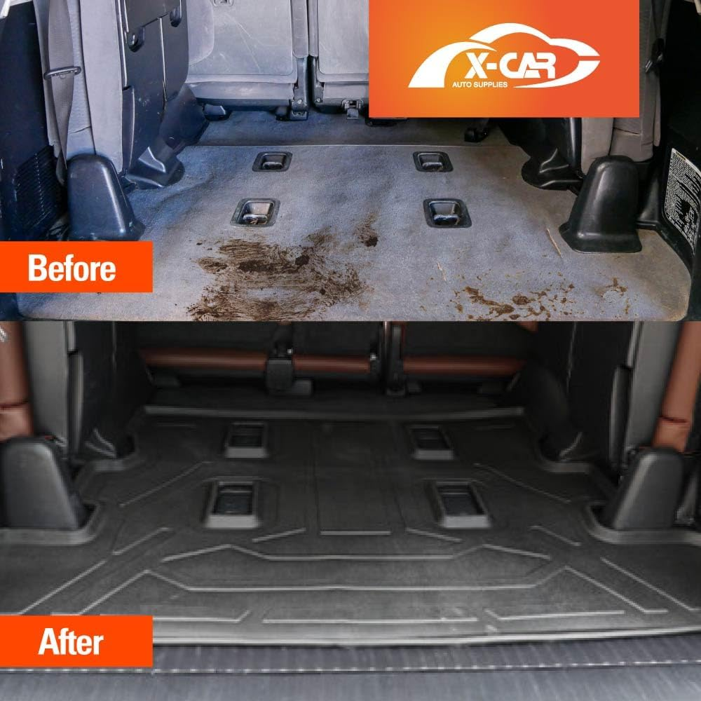 X-CAR Boot Liner for Toyota Landcruiser 200 Series GXL VX Sahara Altitude 2007-2021 Heavy Duty Cargo Trunk Mat Luggage Tray Interior Accessories