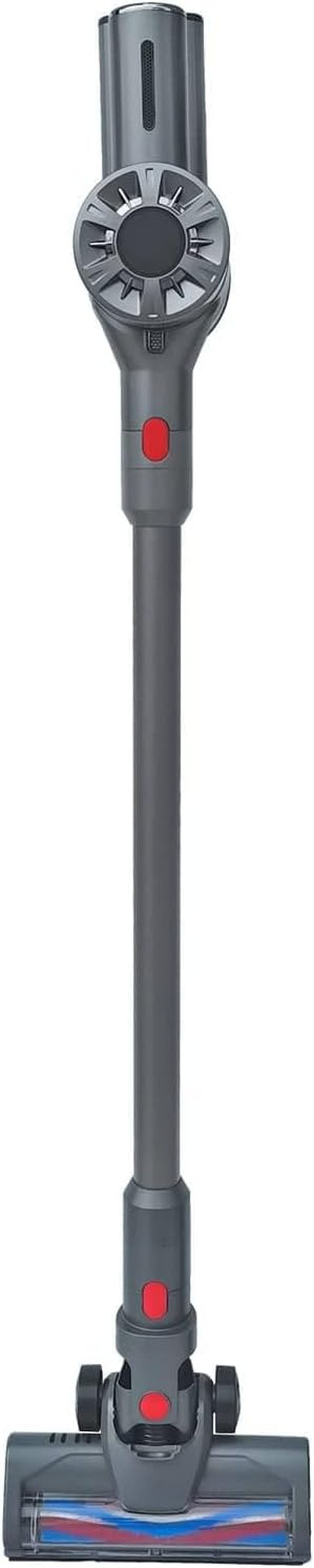 Mygenie X5 Stick Vacuum Cordless Lightweight Convenient Rechargeable Versatile Attachments: 1 X Standard Brush Head, 1 X 2-In-1 Flat Brush, 1 X Long Flat Crevice Nozzle Accessory, Silver