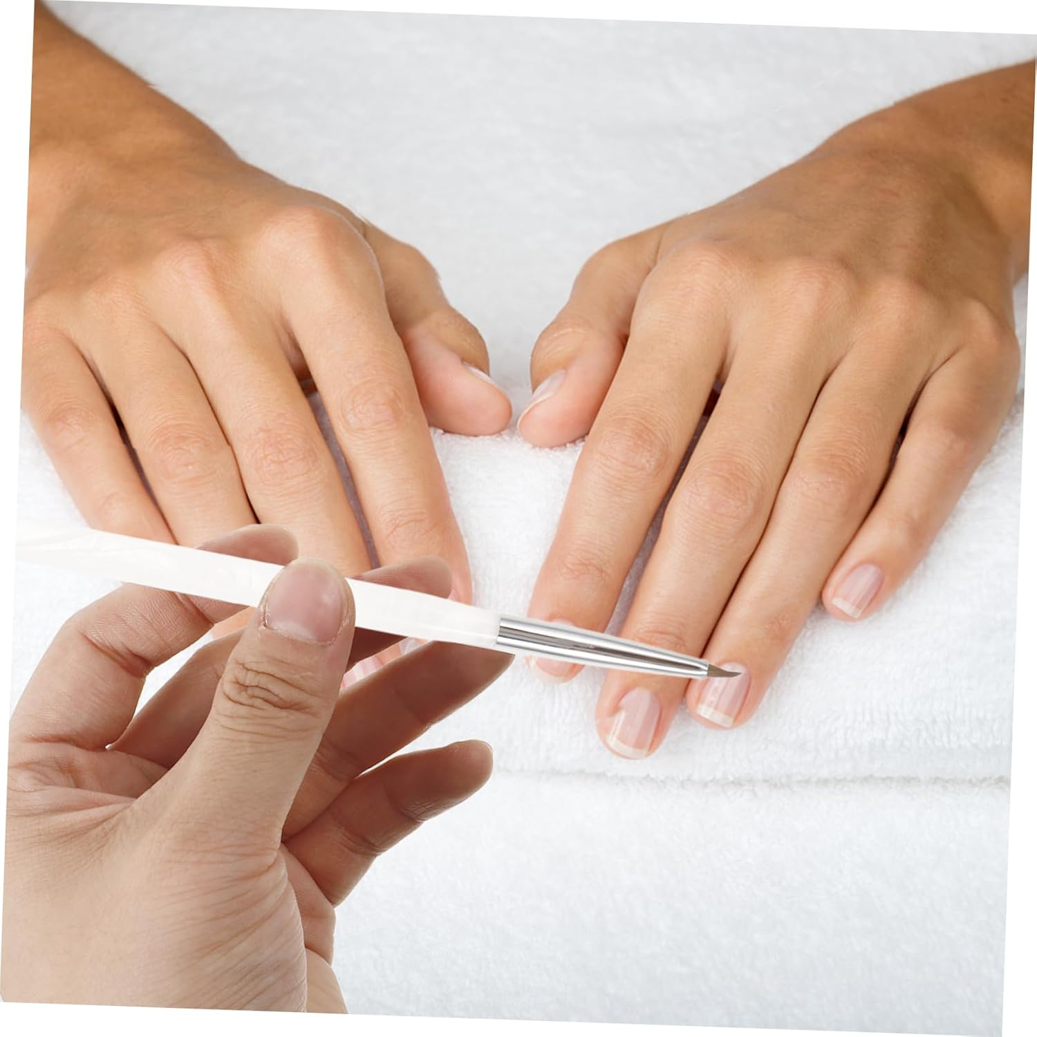 PACKOVE Professional Manicure Pen Tool Nail Art Pens Brush Nail Salon Supplies image number 2