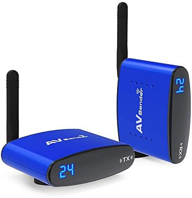 5.8Ghz 200M Wireless AV Sender TV Audio Video Transmitter Receiver PAT-535 image number 4
