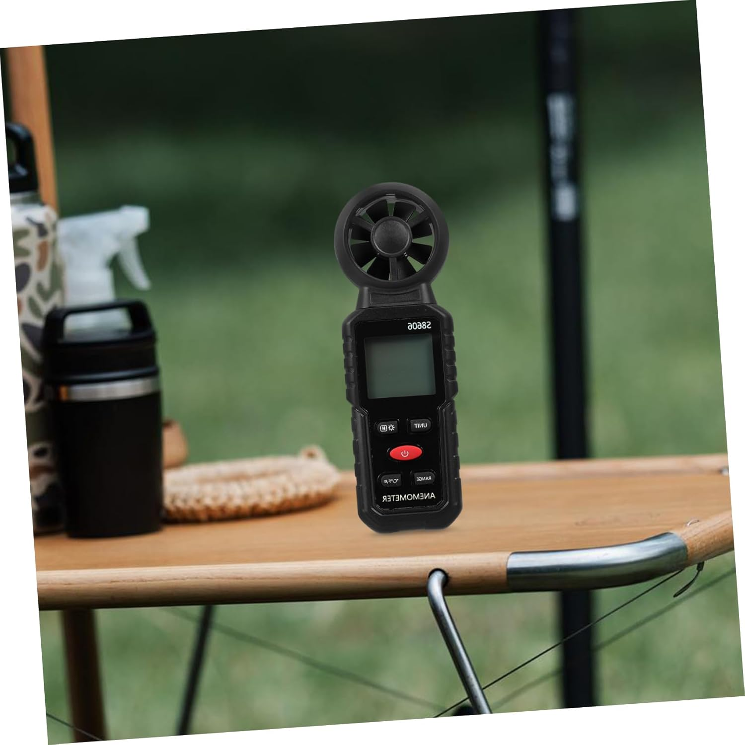 Ifundom High Precision Portable Handheld Wind Speed Anemometer Wind Measurement Device for Outdoor Air Velocity Testing