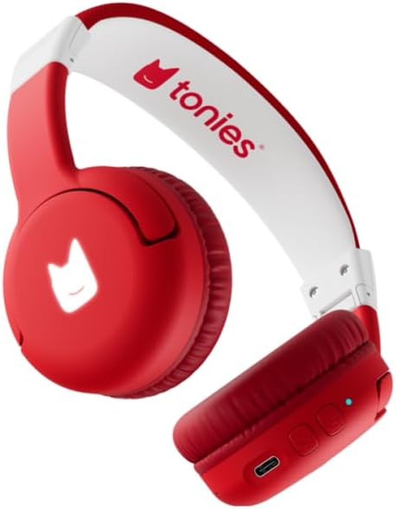 Tonies Toniebox 2 Bluetooth Headphones: Sunset Red image number 2
