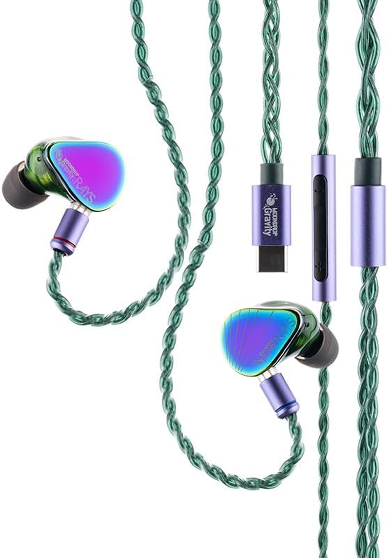 MOONDROP Rays Gaming Earphones USB-C DSP Game Sound Card Lems Co-Tuned with Many Professional Players image number 4