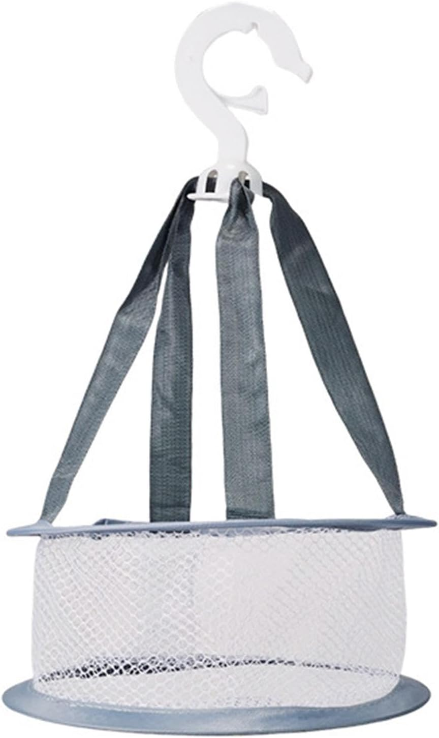 Sponge Egg Dryer Net | Mesh Hanging Flat Makeup Brush Drying Rack,Foldable Brushes Sponge Beauty Eggs Flat Net, Portable Makeup Tools Cleaning Net for Courtyard - Large image number 5