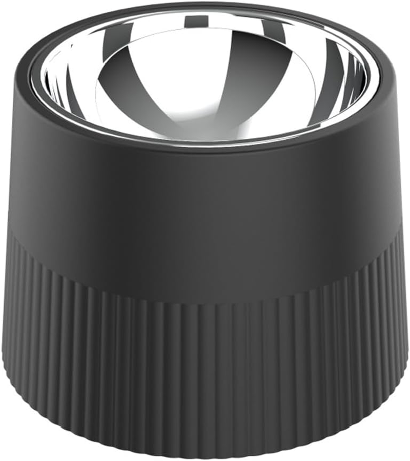 Elevated Dog Bowl, Raised Dog Feeder with Removable Stainless Steel Food and Water Bowl, Non-Skid Dog Dish Black 18 X 13Cm image number 5