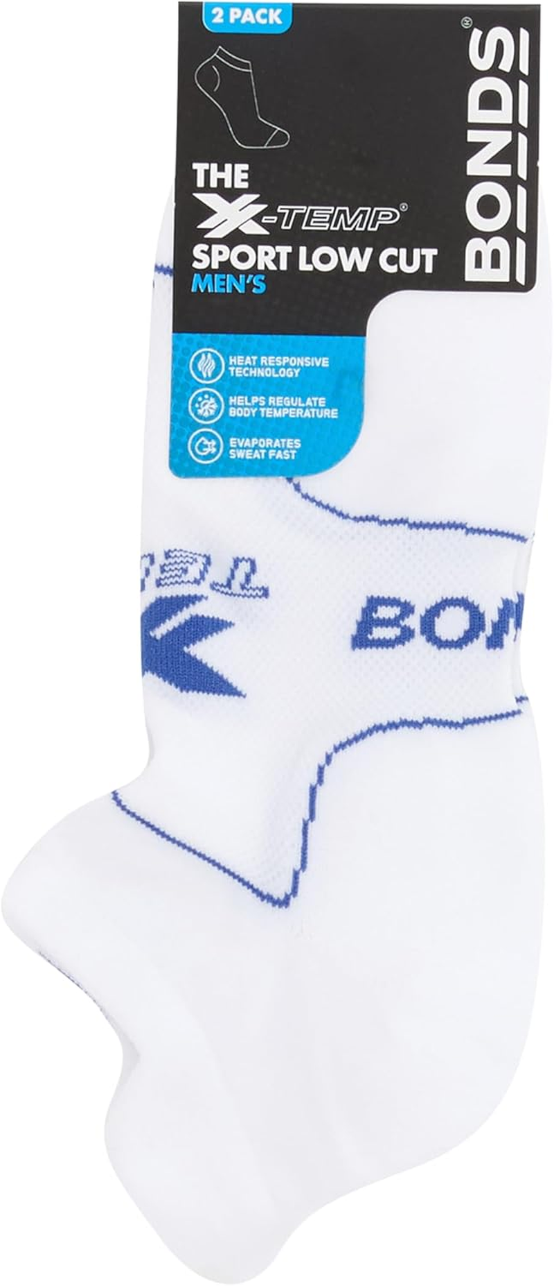 Bonds Men'S X-Temp Sport Low Cut Socks image number 1