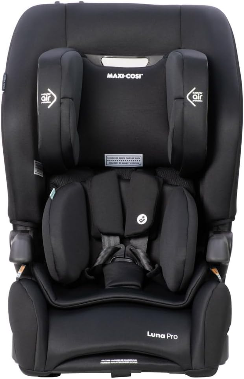 Maxi Cosi Luna Pro Forward-Facing Harnessed Booster Car Seat Onyx- Safe & Comfortable for Ages 6 Months to 8 Years image number 2