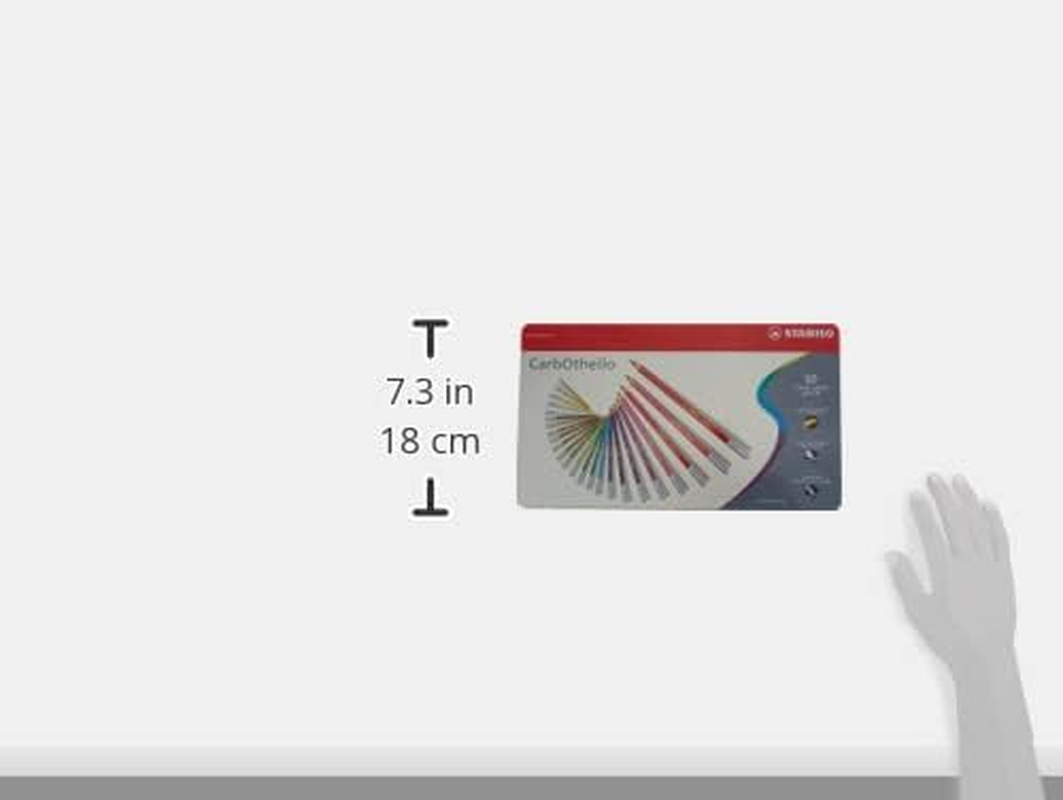 STABILO Carbothello Premium Colouring Pencil - Pastel Pencil Tin of 60 image number 6