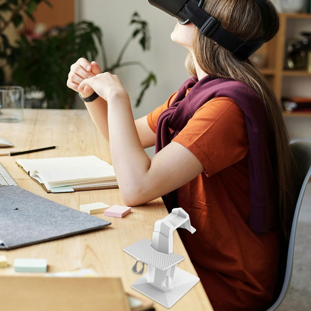 VR Headset Stand, VR Mount Display Storage, VR Display Mount Station, Controller Stand, Headset Holder for Quest 3S and Quest 3, Accessories for Headset and Touch Controller image number 3