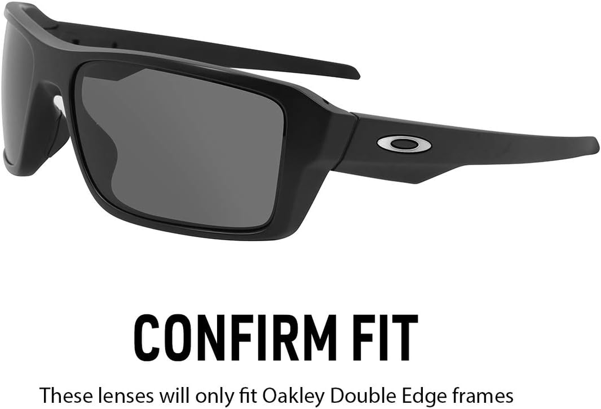 IKON LENSES Replacement Lenses for Oakley Double Edge Sunglasses (Polarized) image number 3