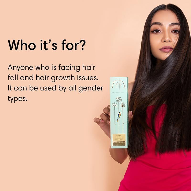 THE EARTH COLLECTIVE Anti-Hair Fall Oil (200 Ml) with Brahmi, Bhringraj and Rosemary to Fight Hair Fall, Strenghthen Hair, for Healthy Hair Growth image number 5