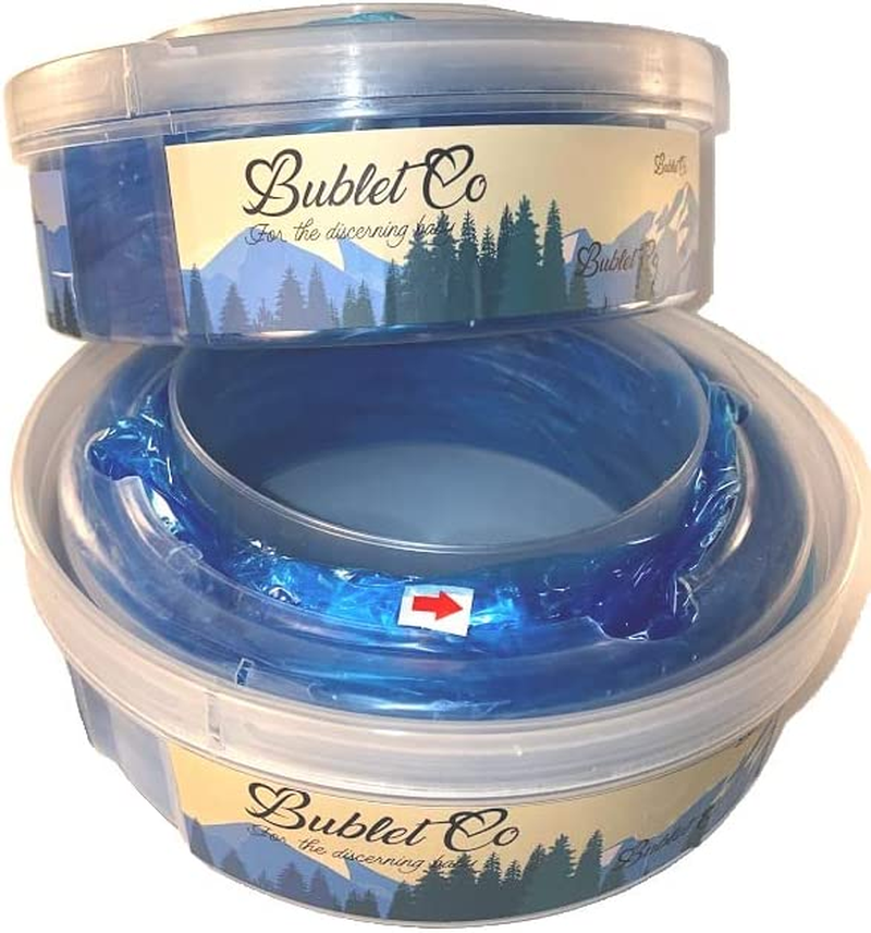 Six Pack Nappy Bin Refill Cassettes for Tommee Tippee Twist & Click and Sangenic Tec Nappy Bins. Baby Diaper Bin Liner Pails. image number 1