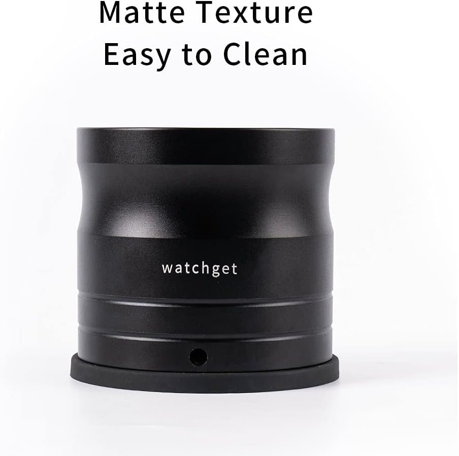 Watchget Coffee Portafilter Holder, Espresso Tamping Station Aluminum Alloy Espresso Tamper Stand for Most 58Mm Coffee Portafilters with Non-Slip Base image number 1