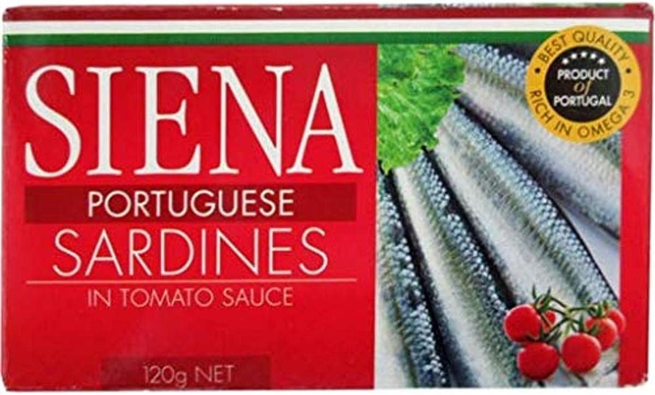 Siena Siena Portuguese Sardines in Tomato Sauce, 120 G