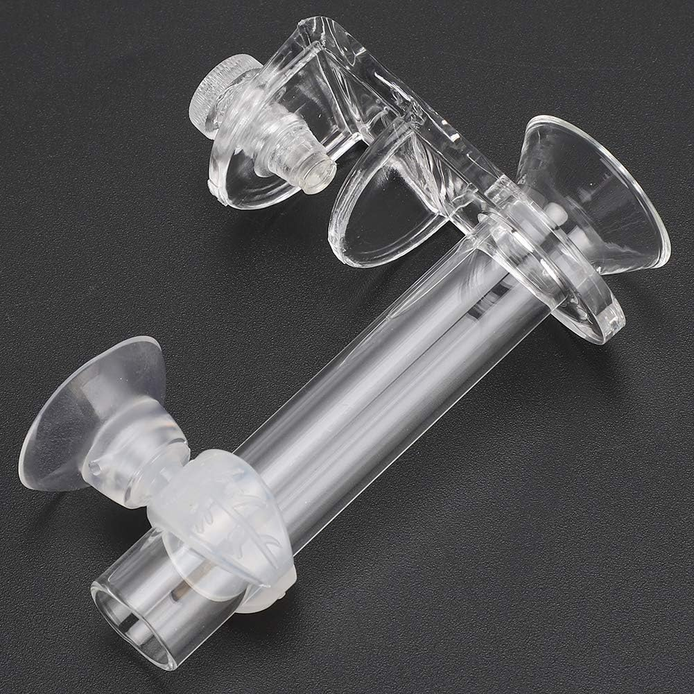 Shrimp Food Tool Feeding Tube, Fit Any Fish Tanks Aquatic Tank Shrimp Food Feeding Tube, Transparent for Crystal Household Aquarium for Fish Shop image number 5