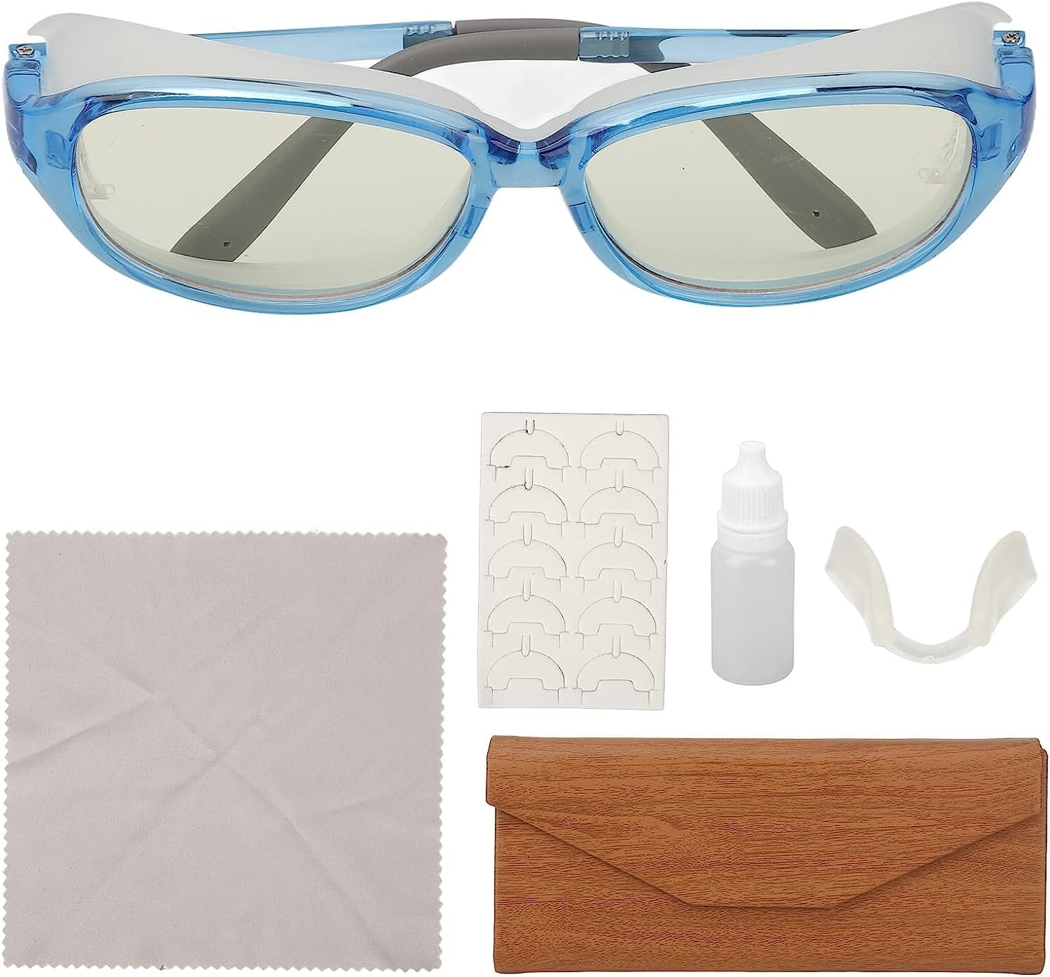 Anti Pollen Glasses, Fully Surrounded Sunglasses Mens, anti Fog UV Protection Harmful Light Blocking Glasses Safety Glasses - Effectively Block Sand, Dust, Pollen image number 5