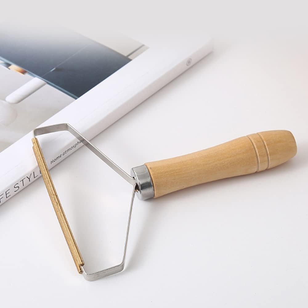 Tongke Pet Hair Remover, Lint Shaver, Lint Remover, Reusable Double Sided Lint Roller with Beech Wooden Handle, Easy to Clean Dog Hair & Cat Hair Dust in Carpets image number 6