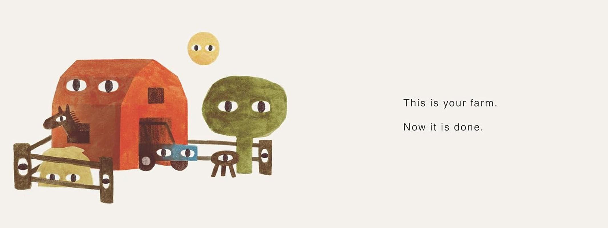 Your Farm: a Stylish First Board Book, Perfect to Gift Babies and Toddlers Aged 0-3 from Jon Klassen, Bestselling Creator of I Want My Hat Back image number 2