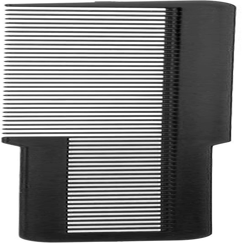 Detangler Comb, Professional Curly Hair Detangling Brush, Fine Wide Toothed Comb for All Hair Types for Women and Men(Black) image number 2