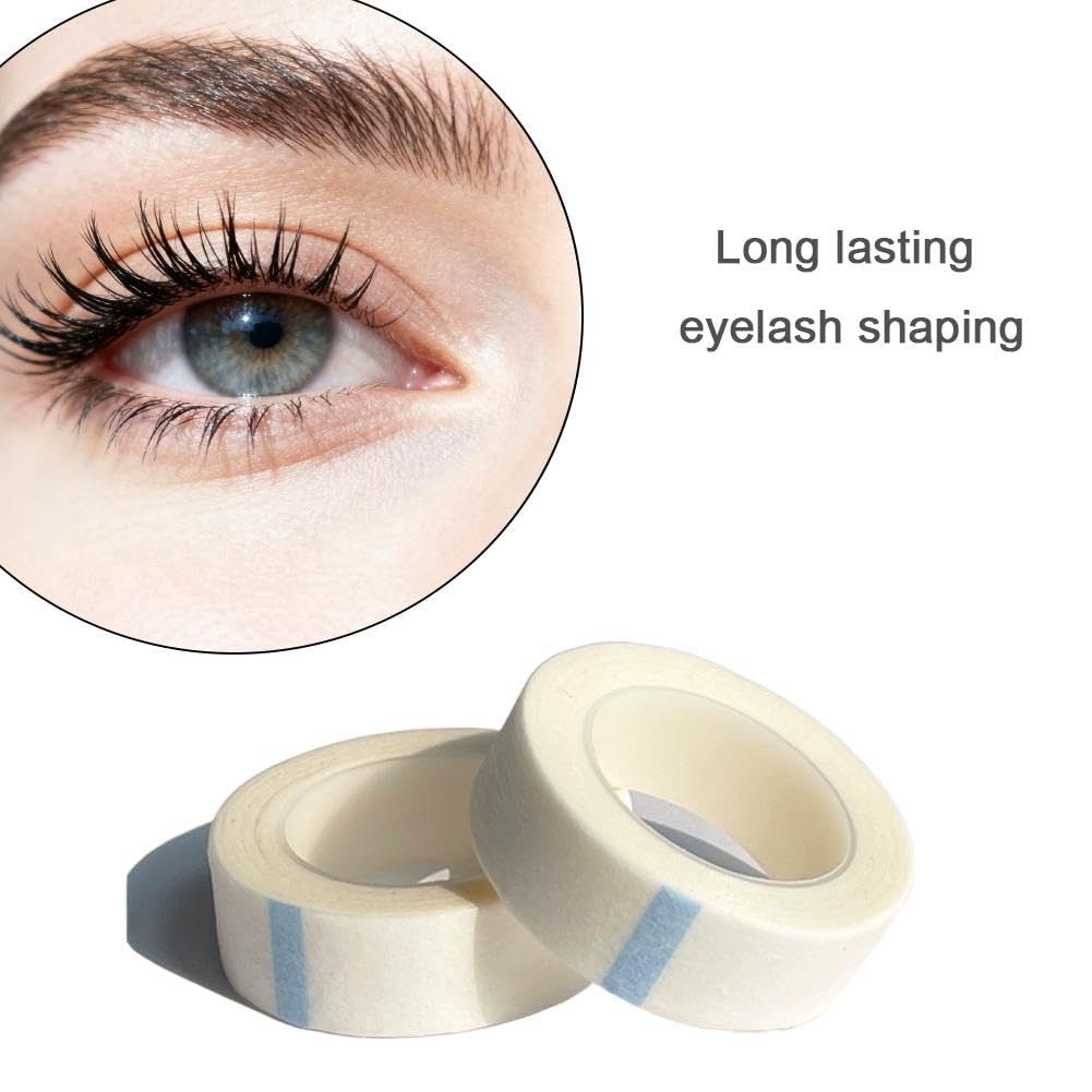 Lash Tape for Clusters, 6 Rolls Breathable Eyelash Extension Tape for DIY Lash Application, Salon-Grade Supplies with Easy Direct Tearing, Skin-Friendly Design image number 6