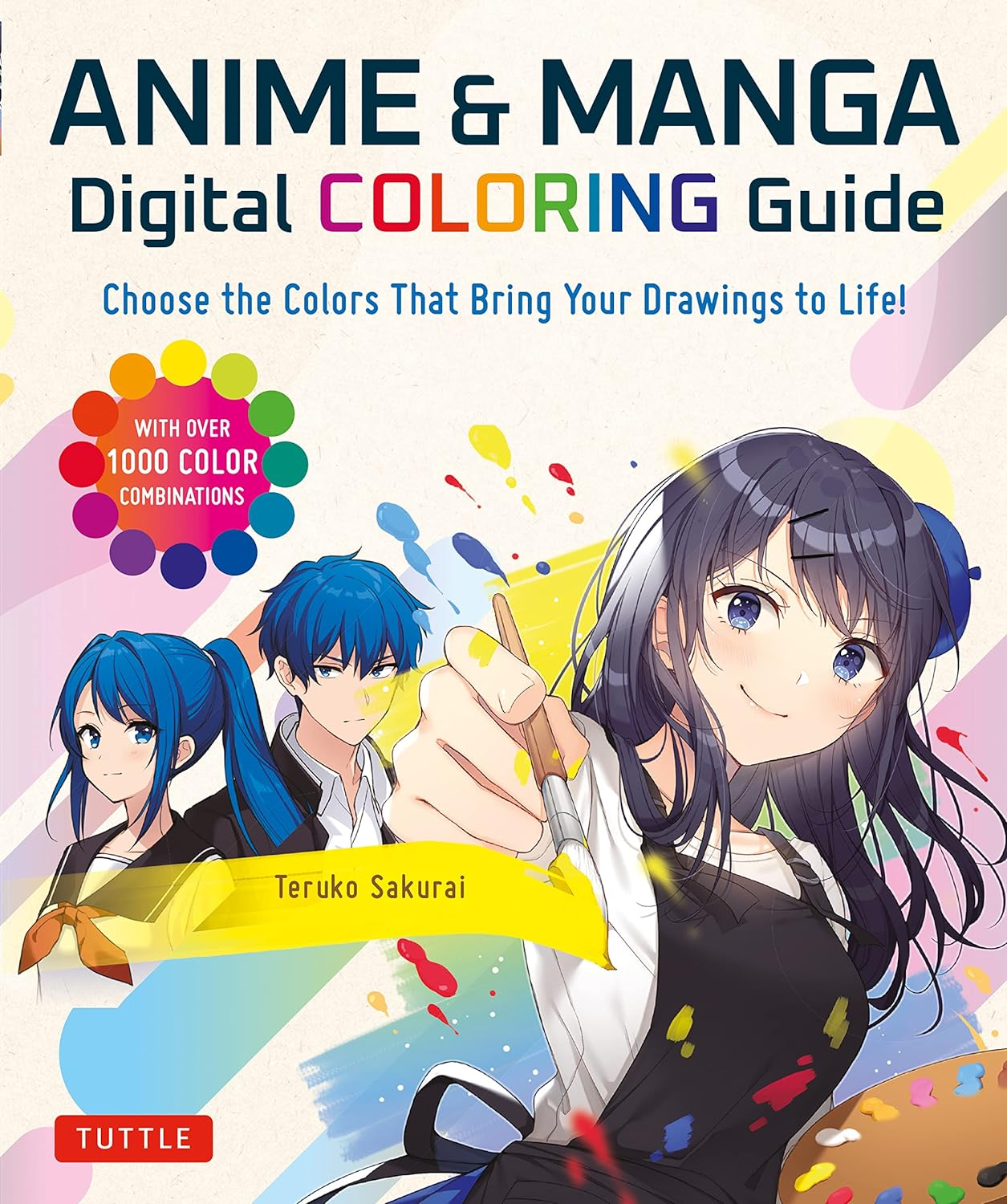 Anime & Manga Digital Coloring Guide: Choose the Colors That Bring Your Drawings to Life! image number 1