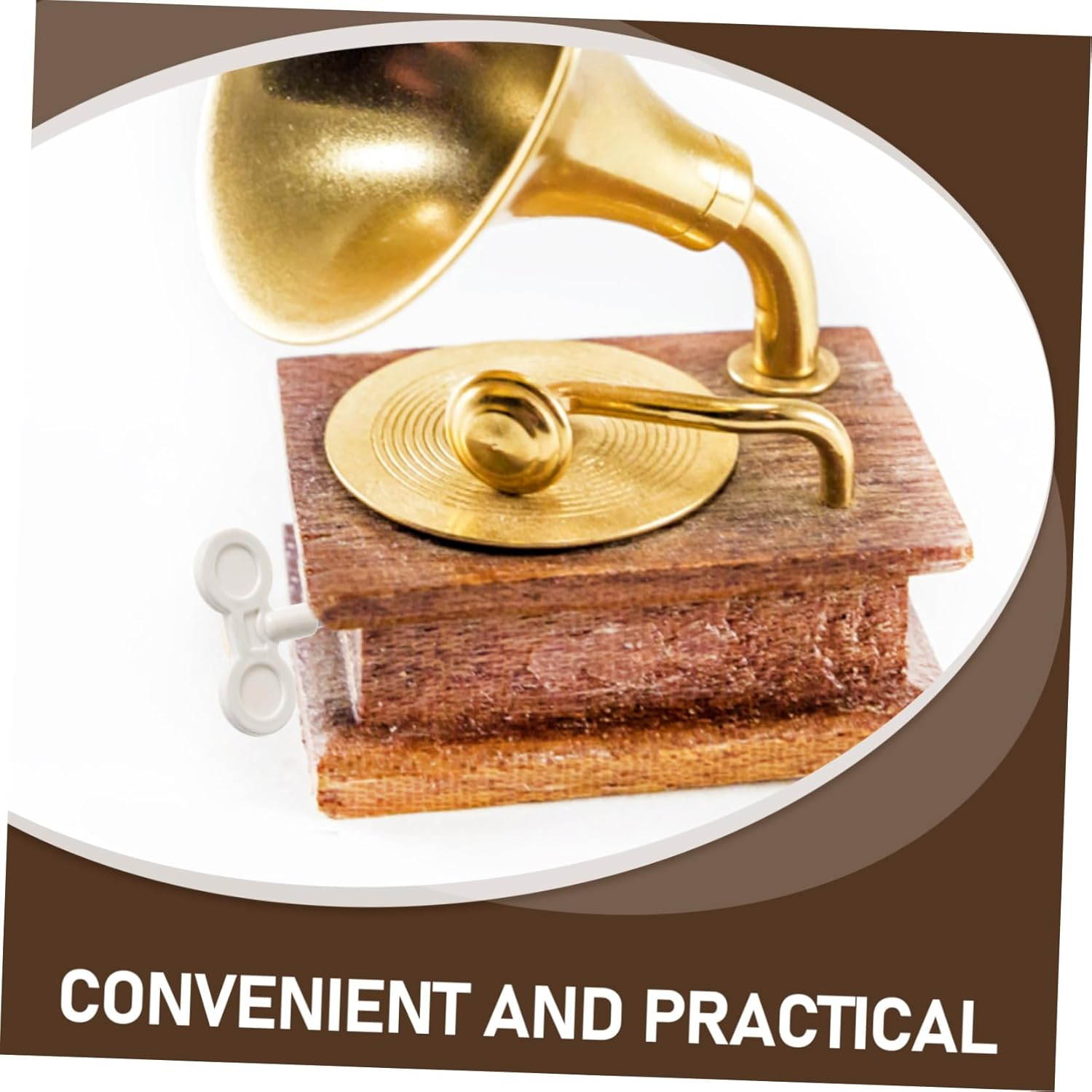 Ibasenice Diy Music Box Parts Music Box Key Replacement Winding Keys for Music Box Handle