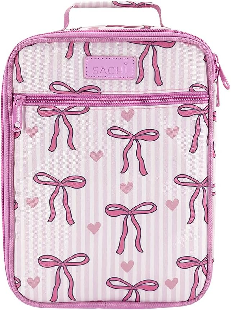 Sachi Black Crossbody Insulated Lunch Bag image number 4